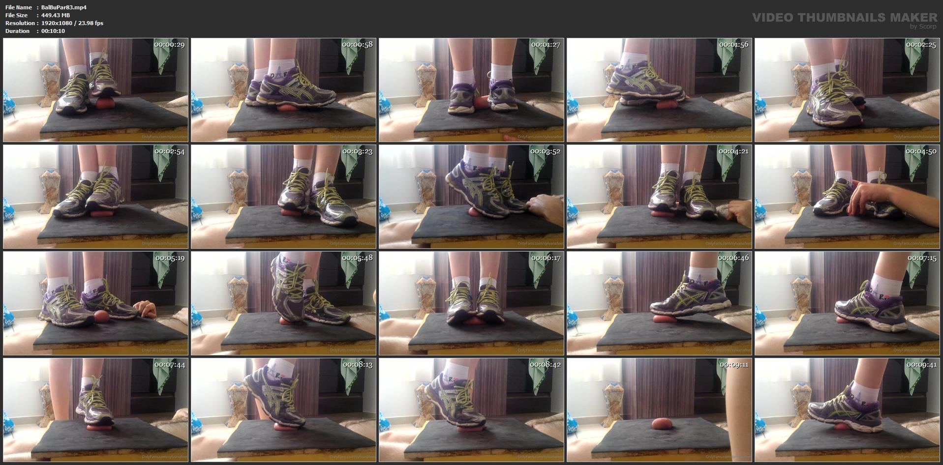 Mistress Sylvana In Scene: More Running Shoes - BALLBUSTING PARANA STUDIOS - FULL HD/1080p/MP4