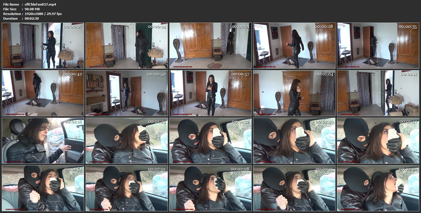 Bianca Chloroformed By A Masked Man - CRIME FETISH FANTASIES - FULL HD/1080p/MP4