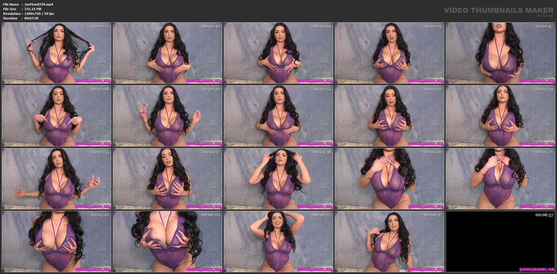 Goddess Jasmine Mendez - Edge To My Tits 24-7 - LAUGHINGLATINA / I WANT JASMINE - HD/720p/MP4