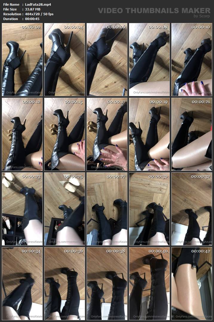 Fabiola Fatale - Tight Boots Baby - LADY FATALE - HD/720p/MP4
